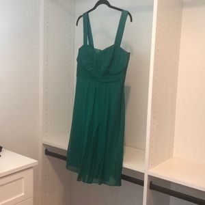 Gorgeous emerald green Badgley Mishka dress!
